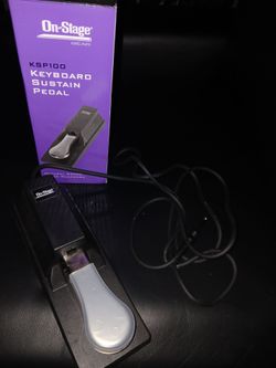 Keyboard sustain pedal