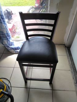 You could call the bar stool or it was bought as an accent chair really nice