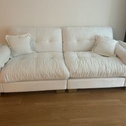 Ivory cream sofa/couch