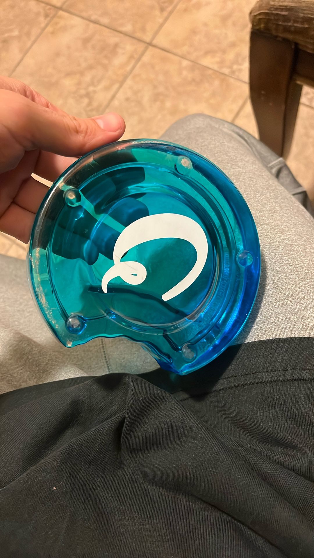 Cookies Blue Ash Tray 