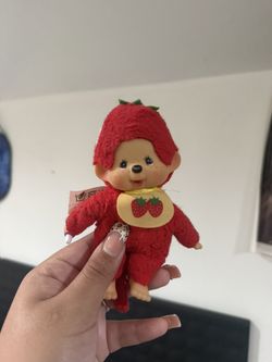 Baby Strawberry Monchichi 