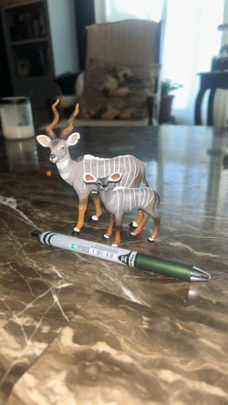 Safari Ltd Greater Kudu and calf figurines