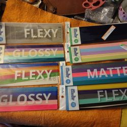 Nine Packs Of Filament Refills For A 3Doodler 3D Pen