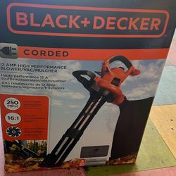 Black & Decker Leaf Blower and Mulched BV 6600