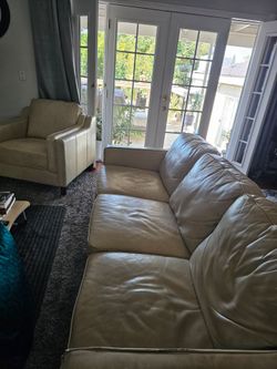 Sofa and Chair Set $100