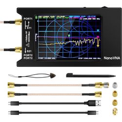 NanoVNA-H4 Vector Network Analyzer HF VHF UHF 4" Touch Screen *BRAND NEW*