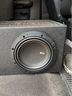 8 inch Memphis mini mojo 812 with ported box