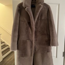 Faux Fur Coat 