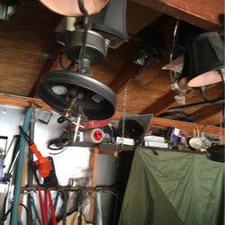 Pair of many chandeliers two of them $35 for the pair