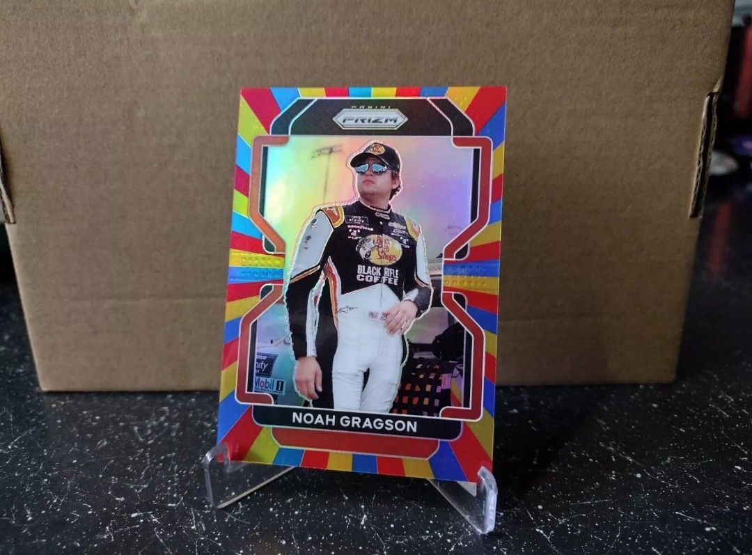 2022 Panini Prizm Noah Gragson Rainbow Prizm SSP /24
