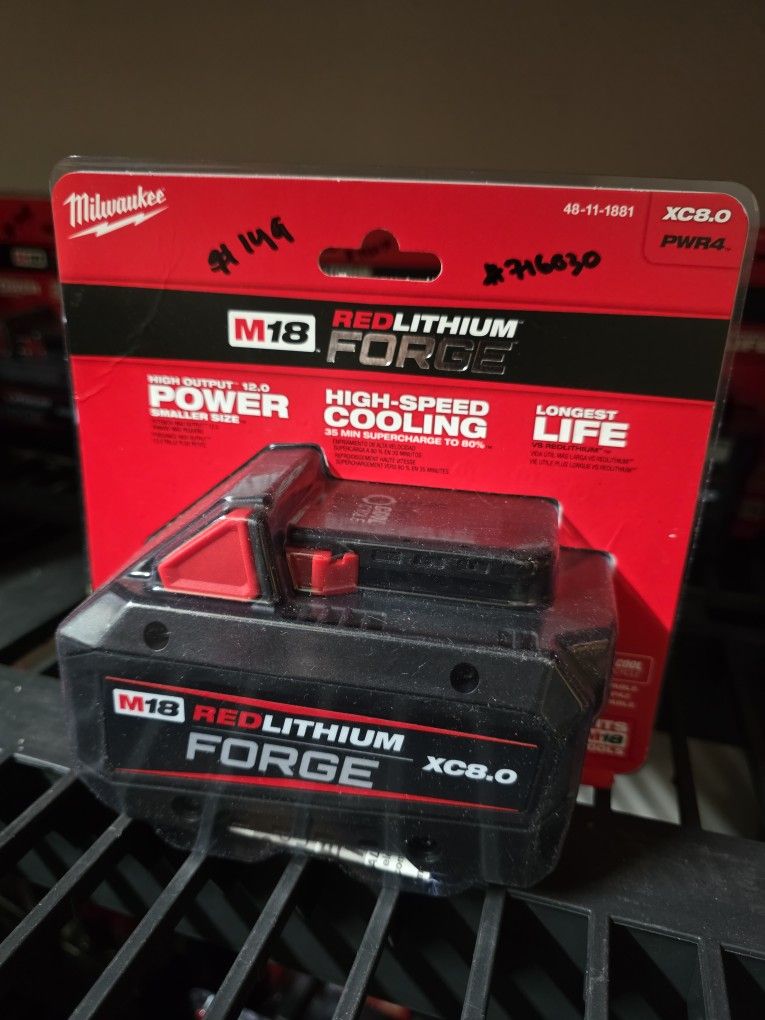 Milwaukee M18 Forge 8.0 Battery
