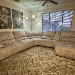 Gray Recliner Couch