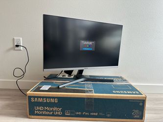 28” UHD 4k Monitor, Samsung UR55