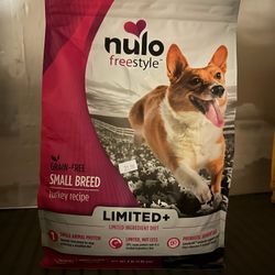 NULO: Limited + Small breed Grain free: Turkey recipe 4lb