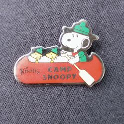 Camp Snoopy Pin from Knott's Berry Farm