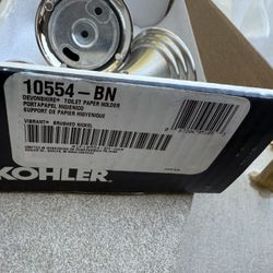 Kohler Toilet Paper Holder. Devonshire Collection.
