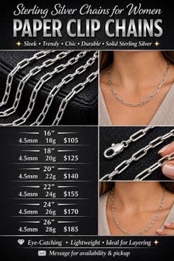 Stirling Silver chain