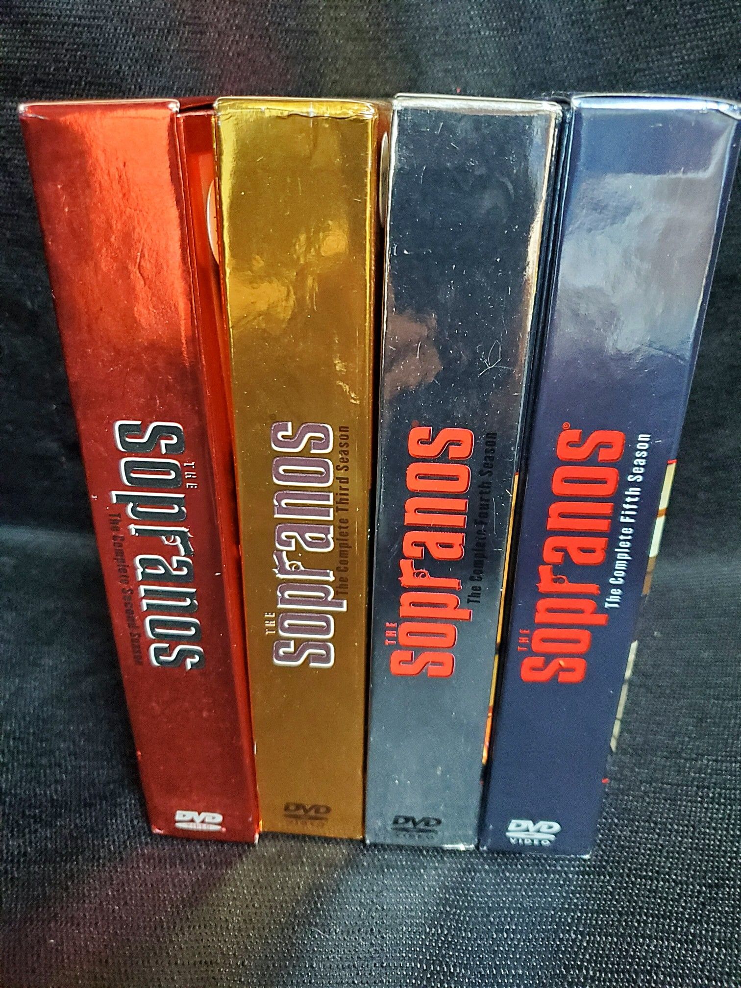 Seasons 2-5 Sopranos dvd