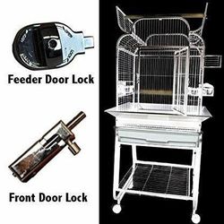 *OPEN BOX* Kings Cages SLT 501F Bird Cage 21X17x55 WHITE