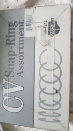 Snap ring assortment