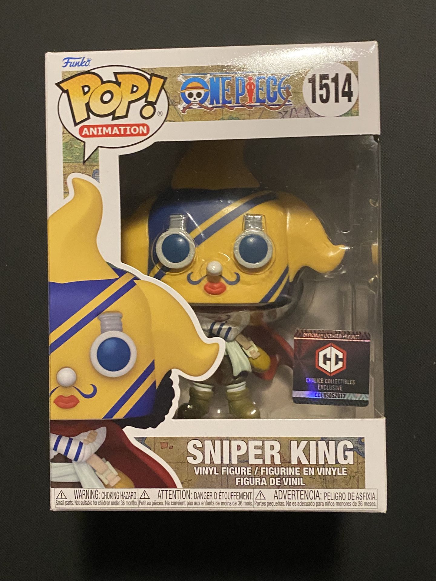 Sniper King #1514 Chalice Exclusive Funko Pop! One Piece