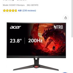 *OPEN BOX* Acer -- Nitro 23.8" FHD 200Hz Gaming Monitor