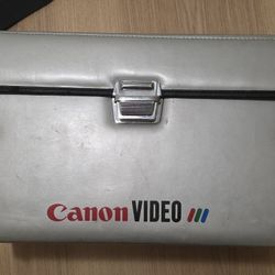 Vintage Canon Camera Hard Carrying Case- Made In Japan