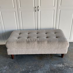 Cream Ottoman Sofa Seat Good Condition Clean