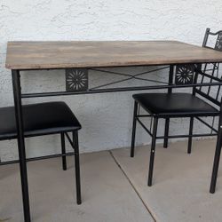 Table And 2 Chairs 