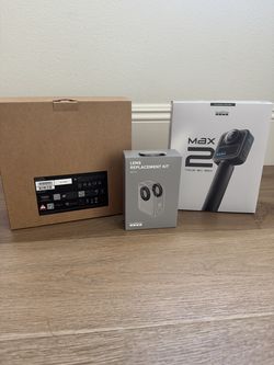GoPro Max 2 Camera & accessory bundle w/lens replacement kit (BNIB)