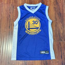 Steph Curry NBA Golden State Warriors #30 Jersey “YOUTH”Sz M-8 preowned Read Blw 