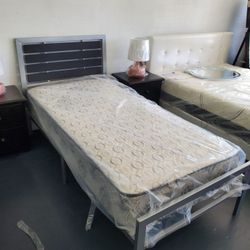 New Twin Bed Frame And Mattress Special $229