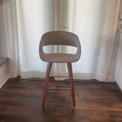 Stool 2pk (Beige Fabric)
