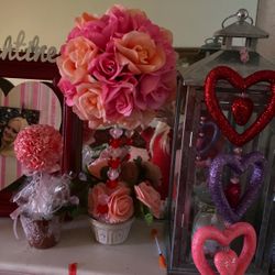 Valentines Rose Topiary