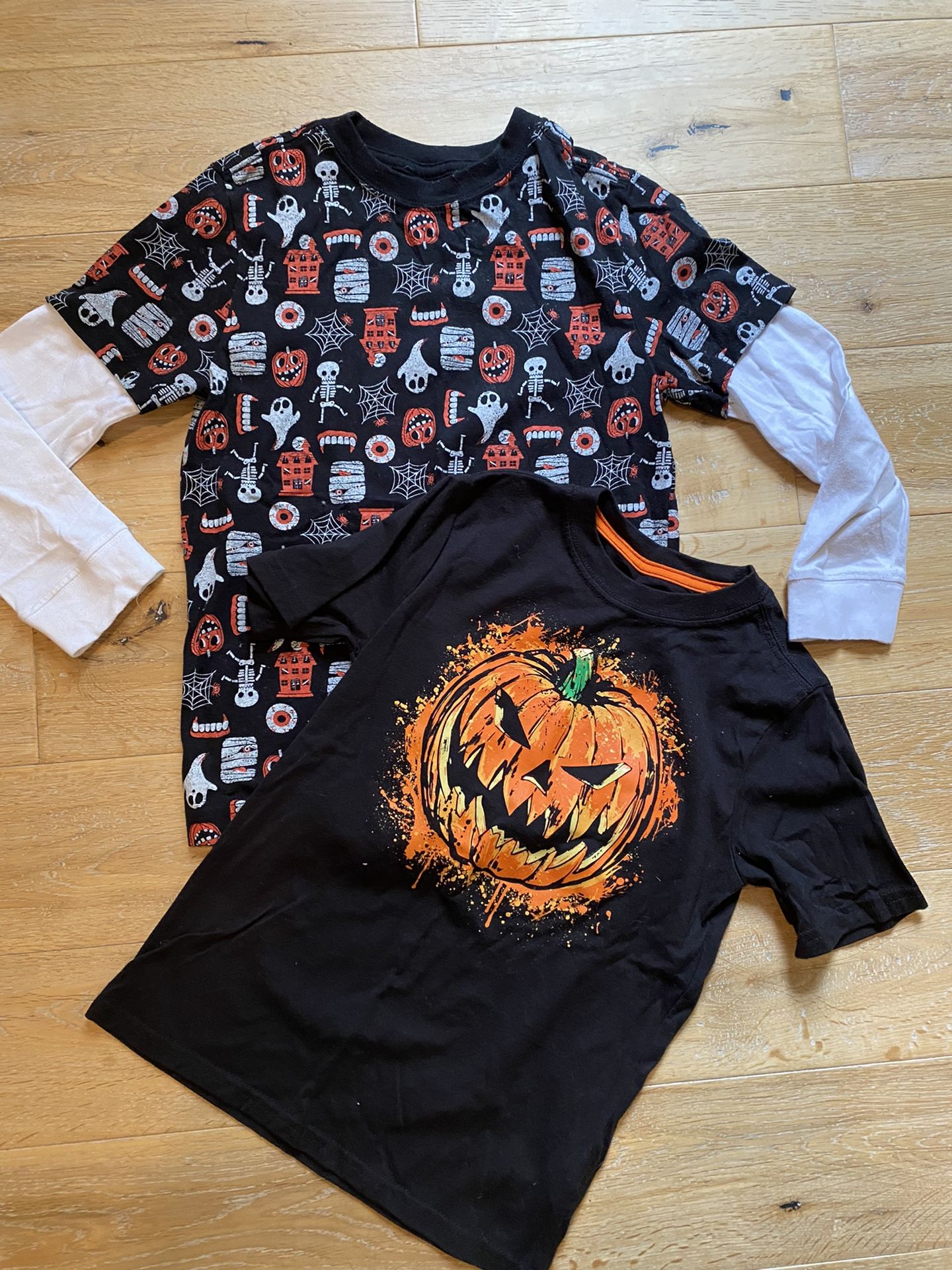 Gymboree Halloween top 5/6 Pumpkin top 