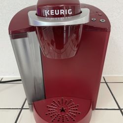 keurig k45 elite brewing system, red