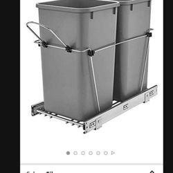 Under Mount Kitchen Waste Container Trash Cans with Soft-Close Slides