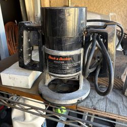Black & Decker 1/2 Hp Router.