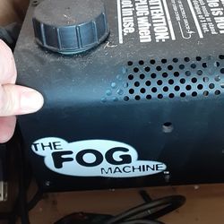 Fog Machine And Solution