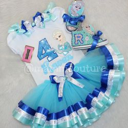 Elsa birthday outfit