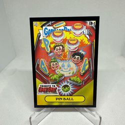 2025 Topps GPK Green Day Pin Ball Tribute To East Bay #EB-1 Black /199