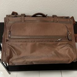 TUMI TRY- Fold Chocolate Brown Garment Bag
