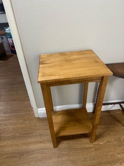 Small Wooden Side Table