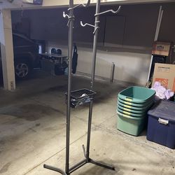 4 Bike standing storage rack
