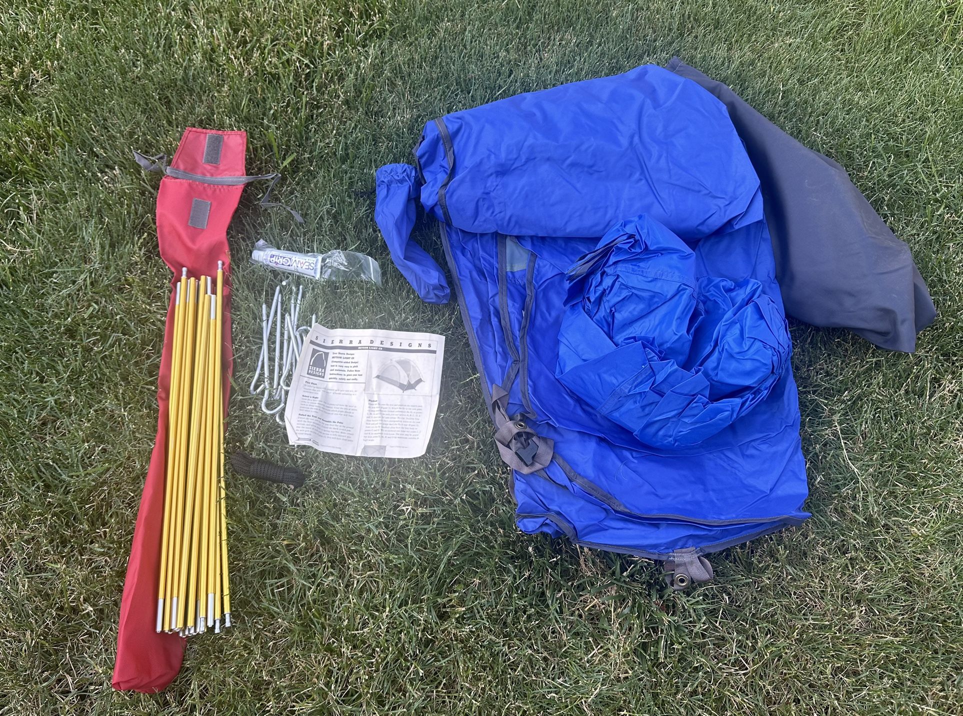 Sierra Designs Meteor Light CD 1-2 Person Hiking Backpacking Tent