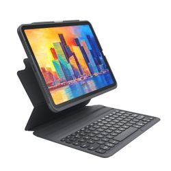 ZAGG Pro Keys Detachable Case and Wireless Keyboard for Apple iPad Air 11" (M3)/ Pro 11" (Gen 1,2,3,4) and iPad Air (Gen 4,5,& M2), Bluetooth Pairing,