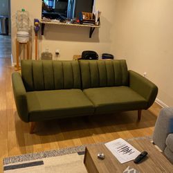 Green Futon Sofa 