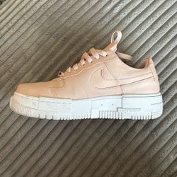 Women’s Nike Pink Air Force’s-size 8