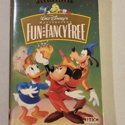 VHS Disney Fun And Fancy Free 50th Anniversary 