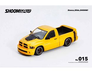 SHOOM64 1:64 2003 Dodge Ram SRT-10 Pickup – Yellow – Limited Edition Diecast